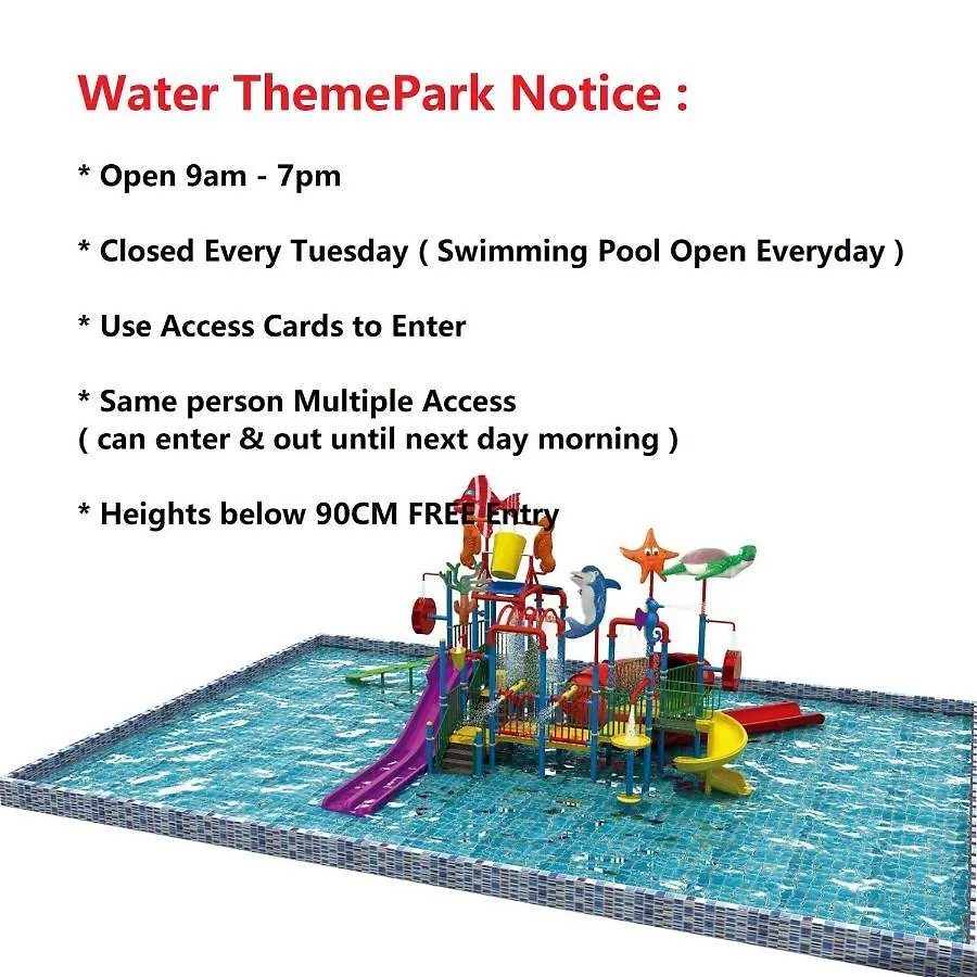Homestay At Melaka # Free Wifi # Water Themepark Tickets Malacca